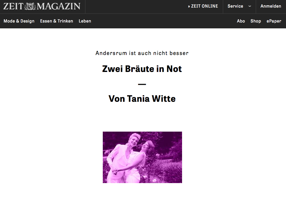 Zwei Bräute in Not Juli 2014